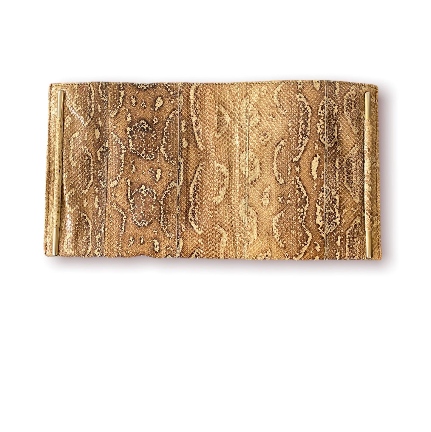 Vintage Snakeskin Clutch