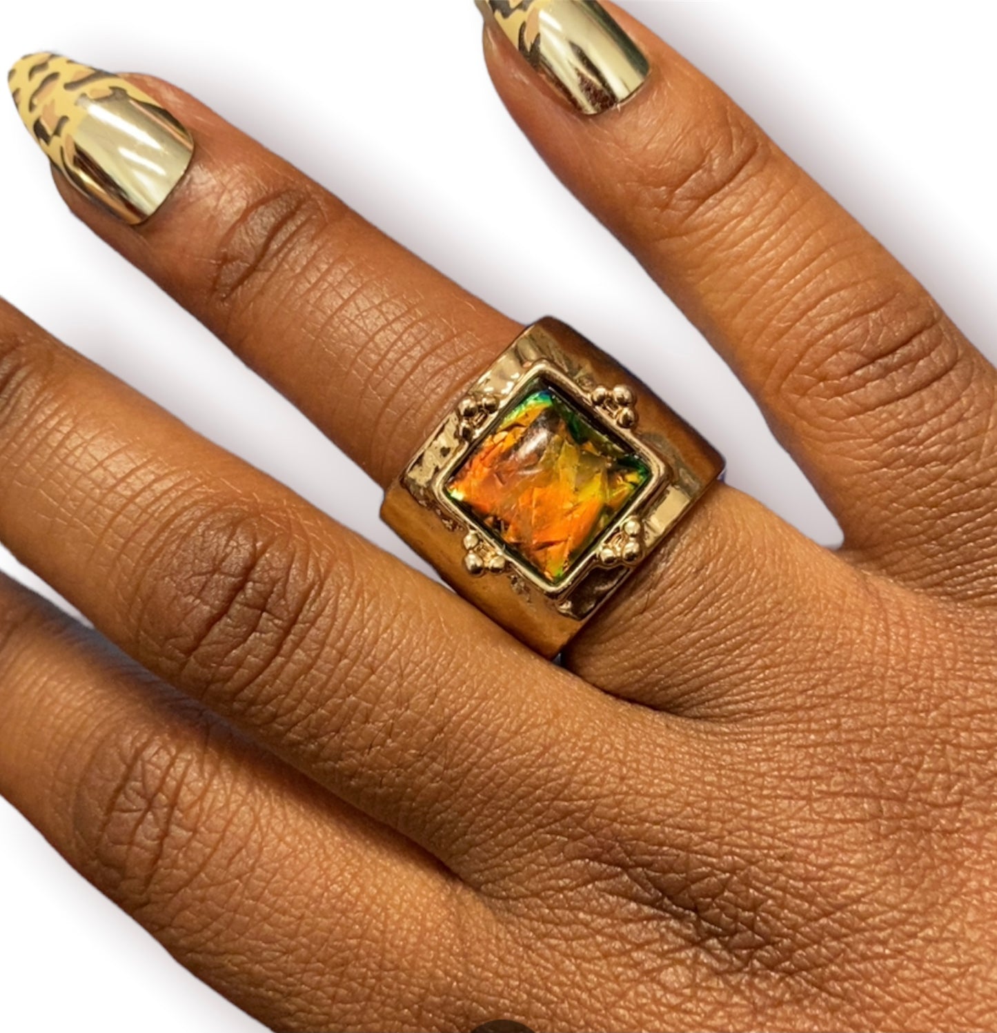 Gold Tone Ring