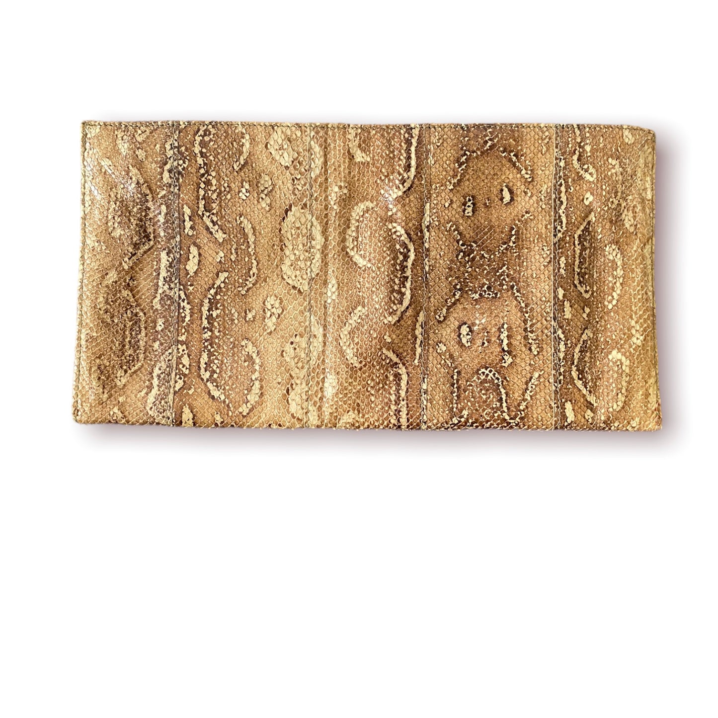 Vintage Snakeskin Clutch