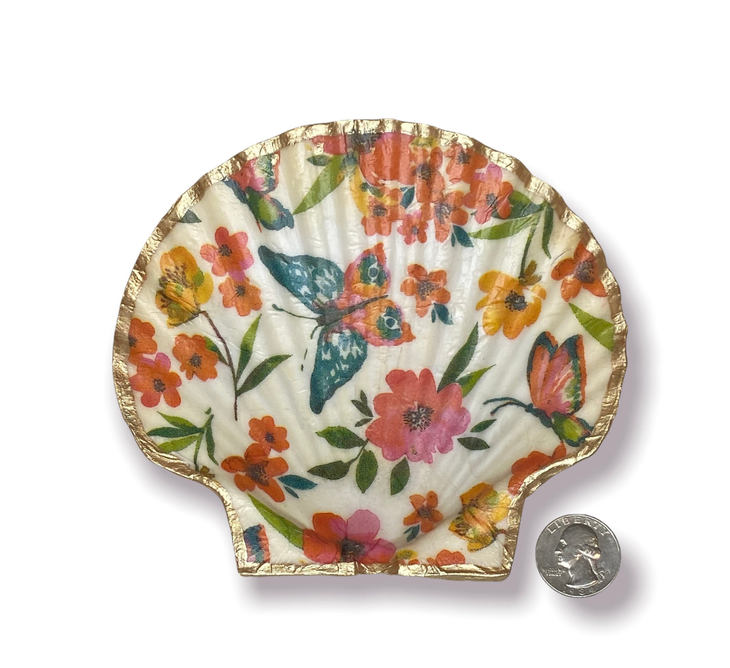 Seashell - Butterflies & Flowers 2