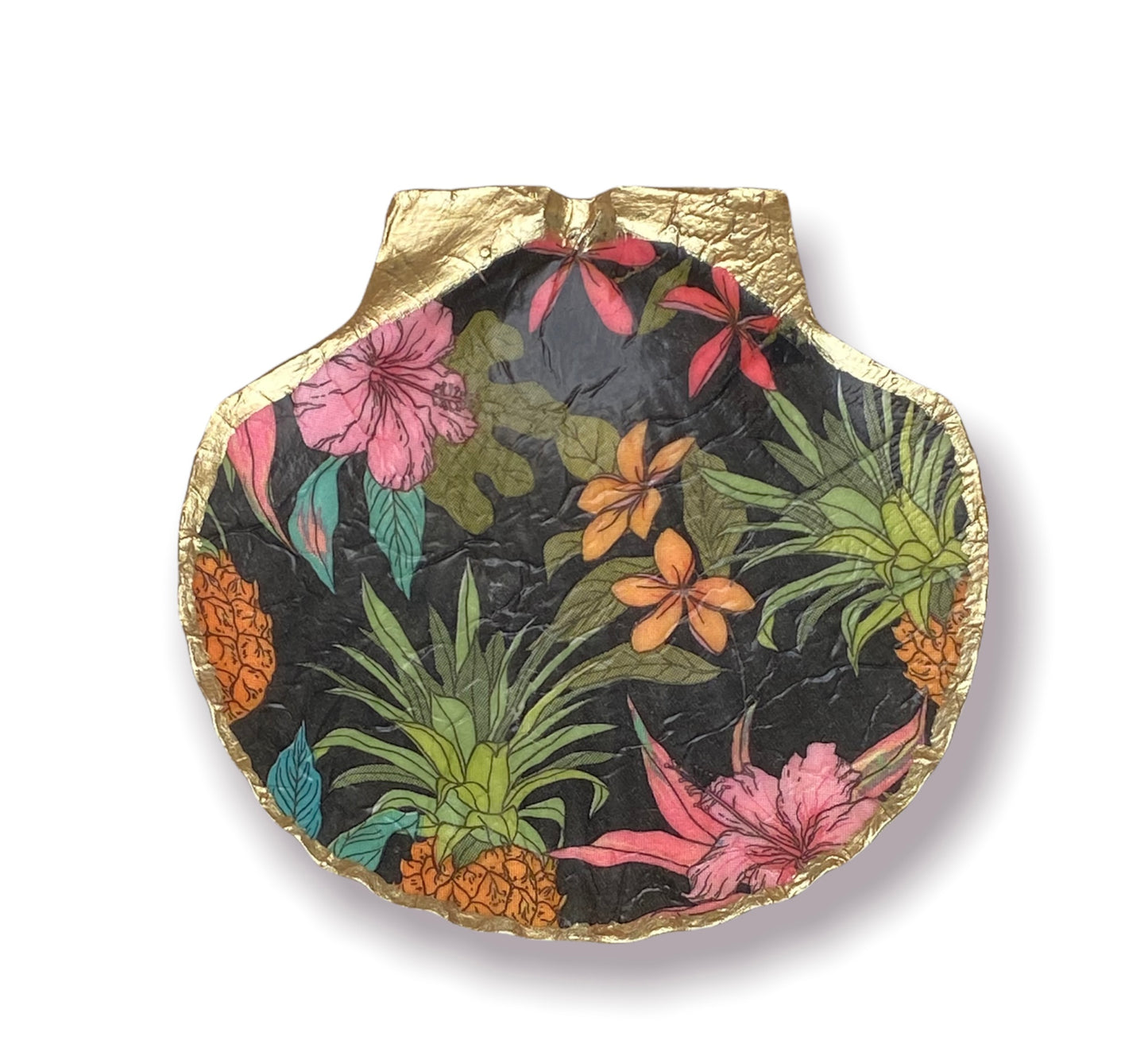Seashell - Pineapples & Flowers 2