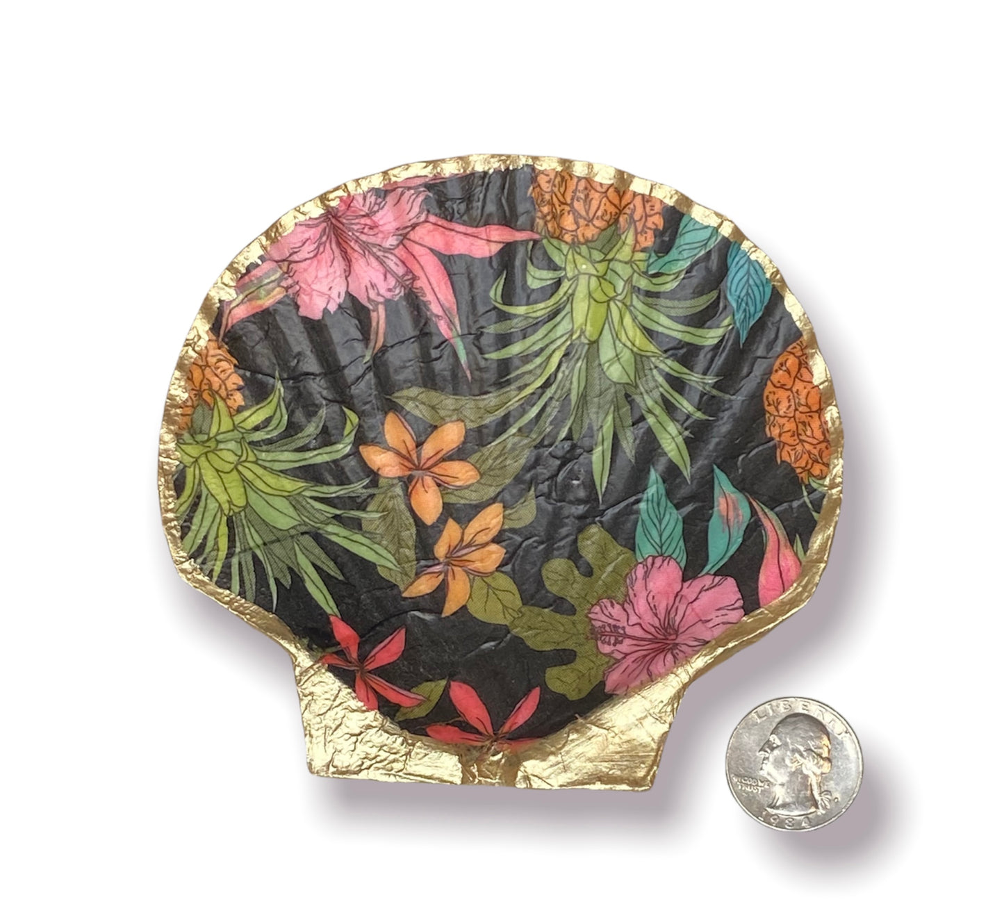 Seashell - Pineapples & Flowers 2