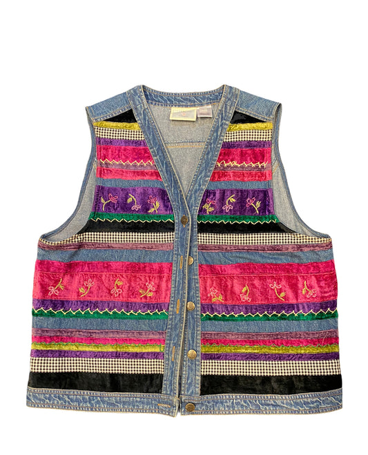 Vintage Jean Vest